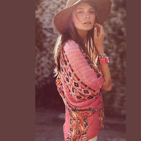 Anthropologie Tanvi Kedia Dolman Multi Color Top - Picture 8 of 8